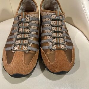 Skechers!  Goldish